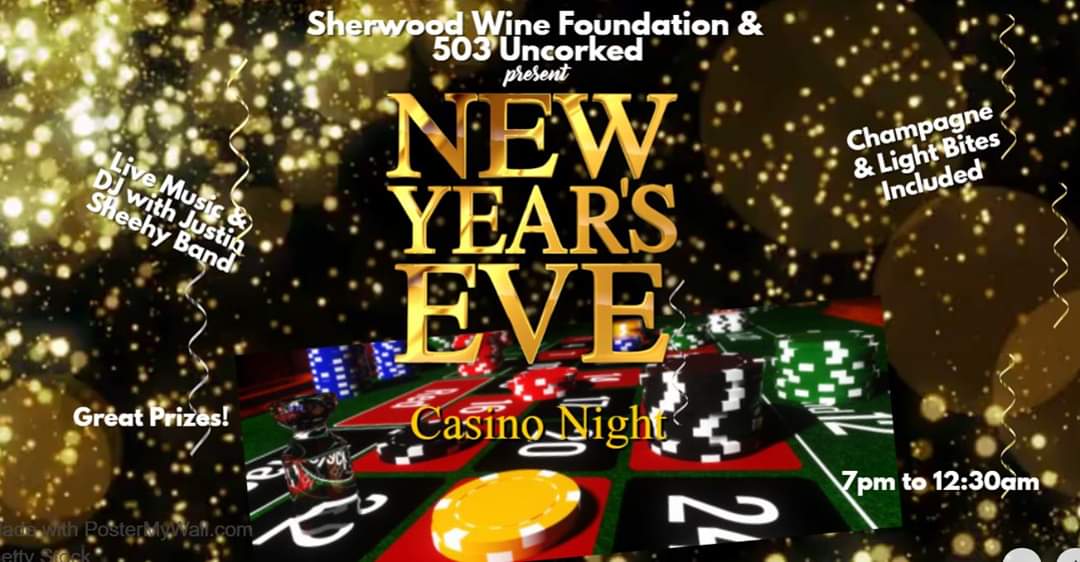 2020 New Year&#039;s Eve Party | Sherwood Center for the Arts