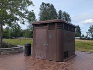 Restroom at Cannery Square- front view