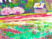 Crimson Clover on Scholls by Jewel Starz