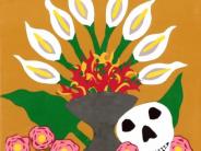 Diego in the Kahlo Lilies