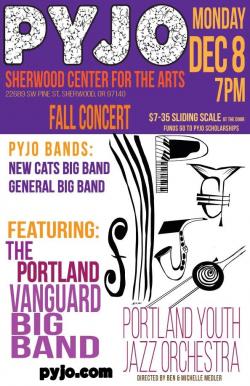 Portland Youth Jazz Orchestra and Vanguard Band