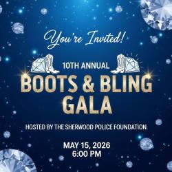 Image for Boots and Bling Gala with diamonds and cowboy boots