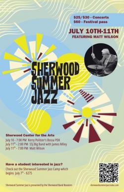 Sherwood summer Jazz poster