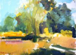 Sauvie Island Oak Island by Mary Jo Mann