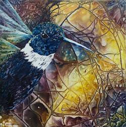 "Afternoon Visitor" by Anji Grainger