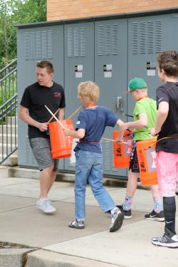 Bucket Drumming