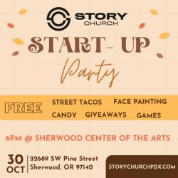 Story Church Start Up Party