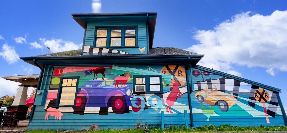 Sherwood Old Town Mural